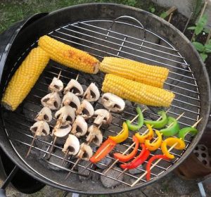 BBQ met groente